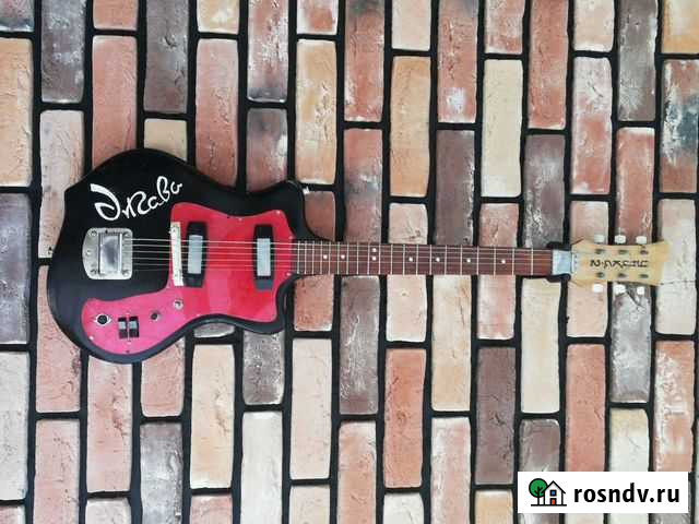 Винтажная электрогитара Элгава Казань - изображение 1