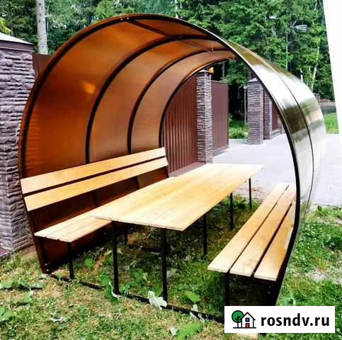 Беседка увеличенная (вмещает до 12 человек) Обнинск - изображение 1