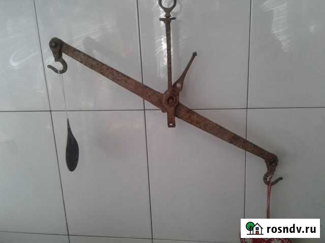 Антикварные коромысловые весы Балашов - изображение 1