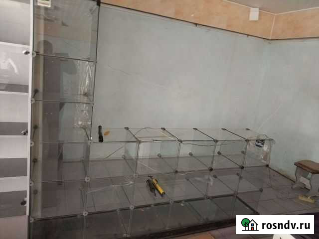 Стеклянные кубики, витринв Кыштым - изображение 1