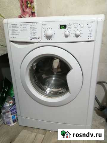 Стиральная машина бу indesit Белый Яр - изображение 1