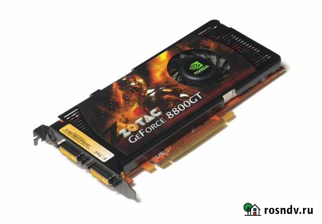 Zotac GeForce 8800 GT DDR3-1024Mb Рославль - изображение 1