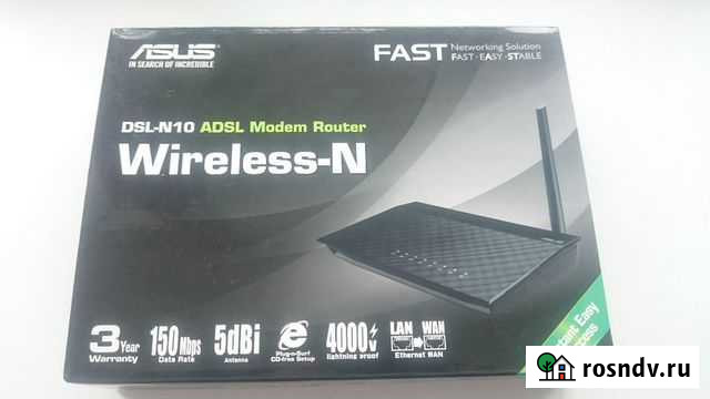 Asus dsl-n10 + wi-fi (Annex A\M) Ирбит - изображение 1