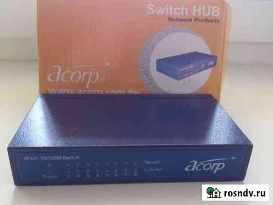 Switch Коммутатор Acorp HU8D Самара