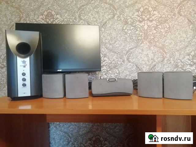 Сабвуфер и колонки Новосибирск - изображение 1