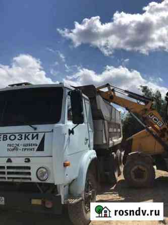 Перевозка сыпучих грузов, дрова Детчино