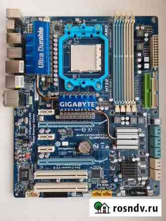 GA-MA790FXT-UD5P материнская+процессор AMD+DDR3 Санкт-Петербург