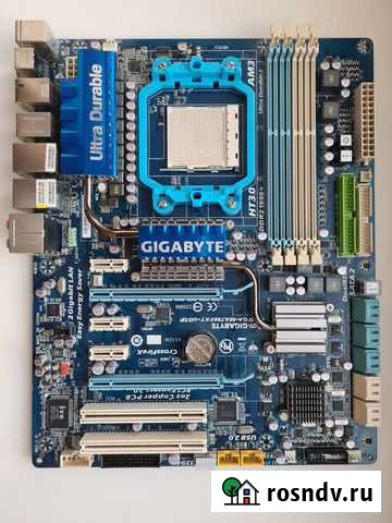 GA-MA790FXT-UD5P материнская+процессор AMD+DDR3 Санкт-Петербург - изображение 1