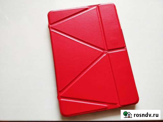 Чехол для iPad mini, ярко - красный, smart, отл Москва - изображение 1