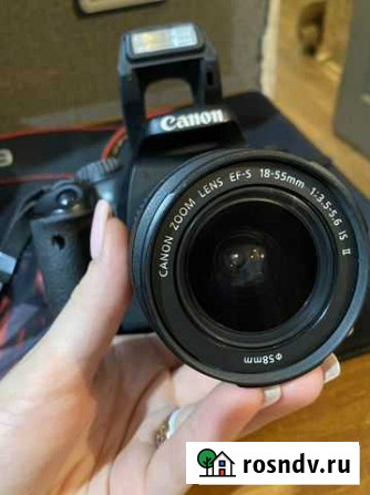 Зеркальный фотоаппарат Canon EOS 550D Новосибирск - изображение 1