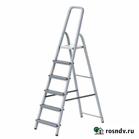 Алюминиевая стремянка Sarayli, 6 ступеней Липецк - изображение 1