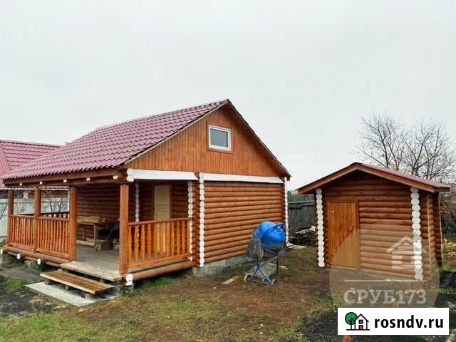 Баня из сруба 6 на 6 с верандой Ульяновск - изображение 1