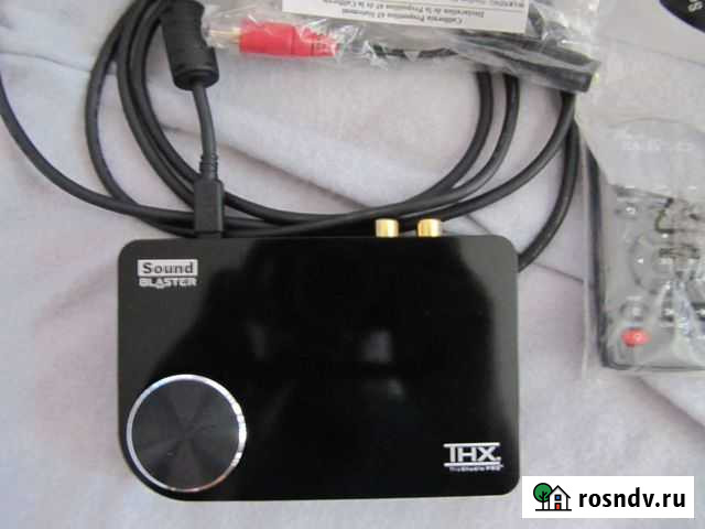 Звуковая карта Soundblaster X-fi Surround 5.1 Pro Братск - изображение 1