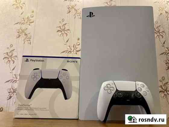Sony Playstation 5, дисковод + 2 джойстика Орехово-Зуево