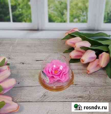 Мыло ручной работы - цветы в куполе Челябинск
