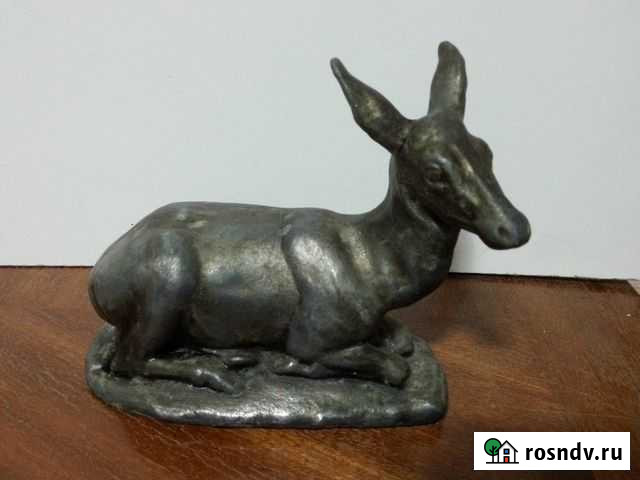 Статуэтка олень СССР силумин Кызыл - изображение 1