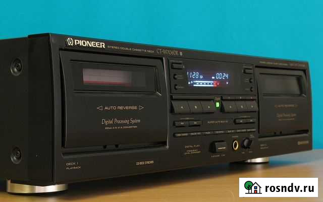 Двухкассетную деку Pioneer CT-W706DR продаю Дивеево - изображение 1