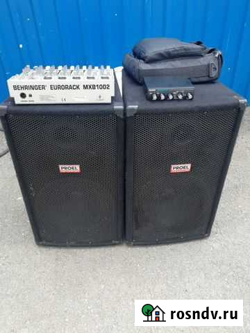 Комплект звуковой аппаратуры Учалы - изображение 1