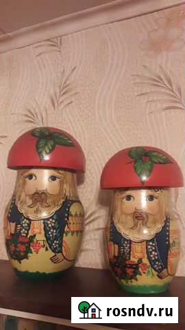 Деревянные статуэтки грибы Сергиев Посад - изображение 1