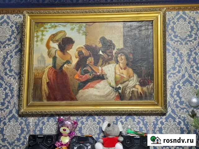 Картина маслом на холсте большая Смоленск - изображение 1