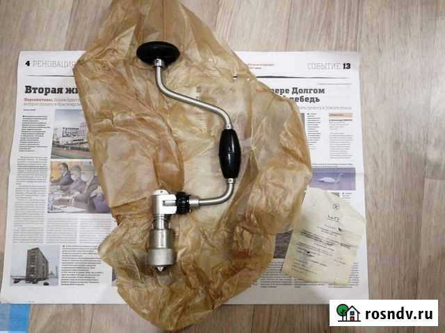 Дрель ручная коловорот Норильск - изображение 1