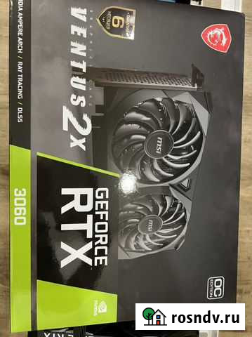 Видеокарта RTX 3060 MSI Ventus Москва - изображение 1
