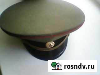 Офицерская фуражка времен СССР (новая) Уссурийск - изображение 1