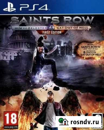 Saints ROW/PS4/Калина Молл Владивосток - изображение 1