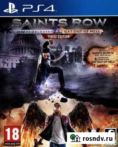 Saints ROW/PS4/Калина Молл Владивосток - изображение 1