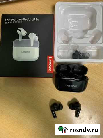 Беспроводные наушники lenovo Тюмень - изображение 1