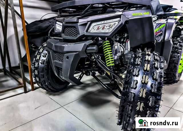 Квадроцикл детский Motoland ATV 125 Wild черный Иркутск - изображение 1