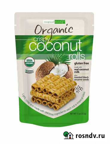 Tropical fields органические кокосовые роллы Одинцово - изображение 1