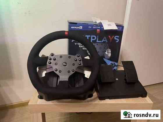Руль Artplays v1200 vibro racing wheel Тюмень