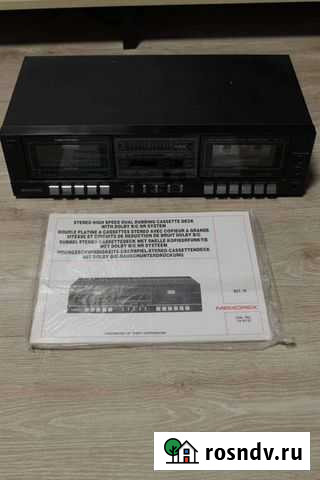 Редкая винтажная кассетная дека Санкт-Петербург - изображение 1