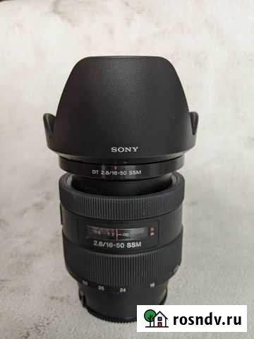Светосильный Sony 2,8/16-50 SSM в новом сост Тула - изображение 1