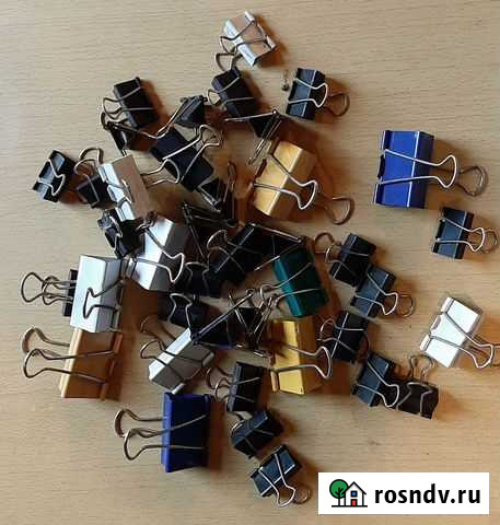 Канцелярские зажимы Иркутск - изображение 1