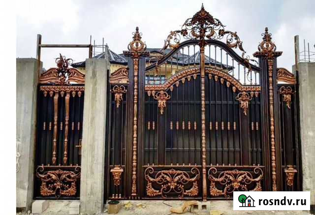Ворота ковка Каспийск - изображение 1