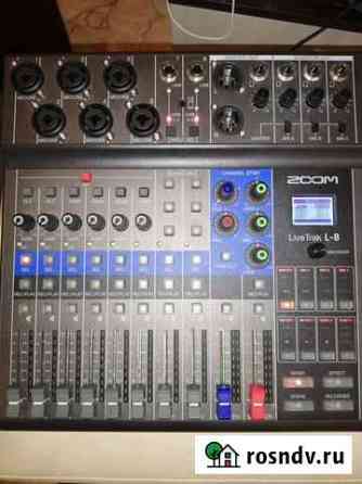 Цифровой микшер Zoom L-8 livetrak Курск