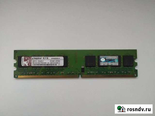 Оперативная память Kingston ddr2 2gb Оренбург - изображение 1