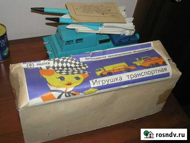 Игрушка -Ракетовоз краснодар Радуга Москва - изображение 1
