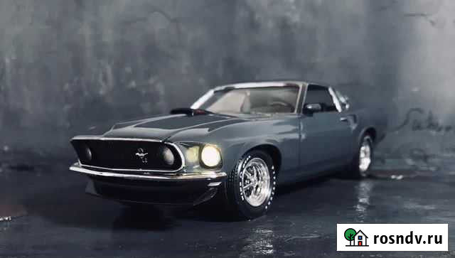 Ford Mustang Boss 429, модель, 1/24 Москва - изображение 1