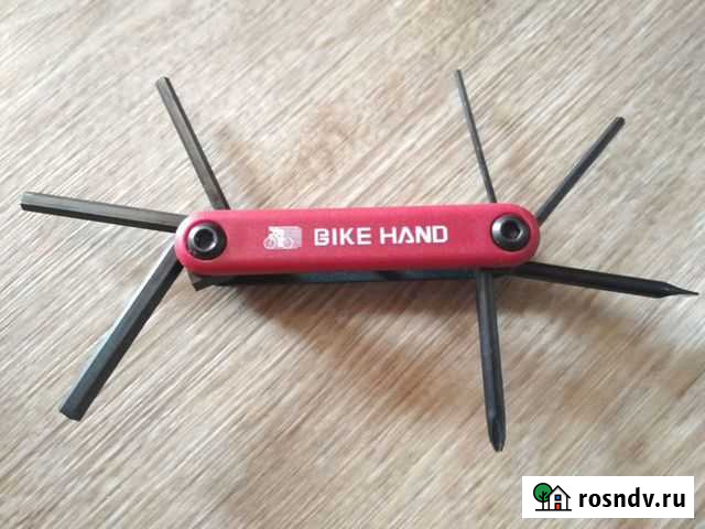 Ключи набор велосипедный мультитул складной Уфа - изображение 1