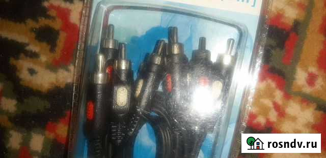 Кабель RCA Vivanco 4RCA - 4RCA 1,5 м новый Казань - изображение 1