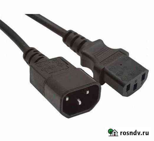 Кабель 220V (1,8м) от ибп в кoмпьютeр Саратов