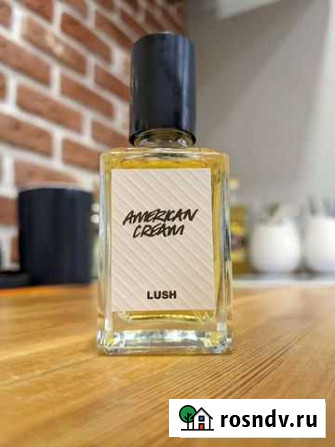 Туалетная вода lush American cream Мурманск - изображение 1