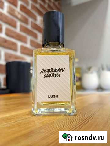 Туалетная вода lush American cream Мурманск - изображение 1