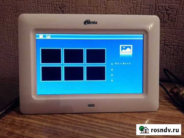 Цифровая фоторамка ritmix с пультом Новокузнецк - изображение 1
