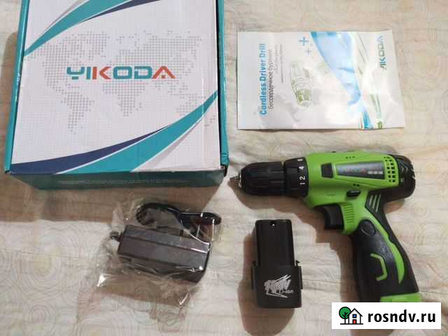 Аккумуляторная дрель Yikoda 16.8v Li-ion Саратов - изображение 1