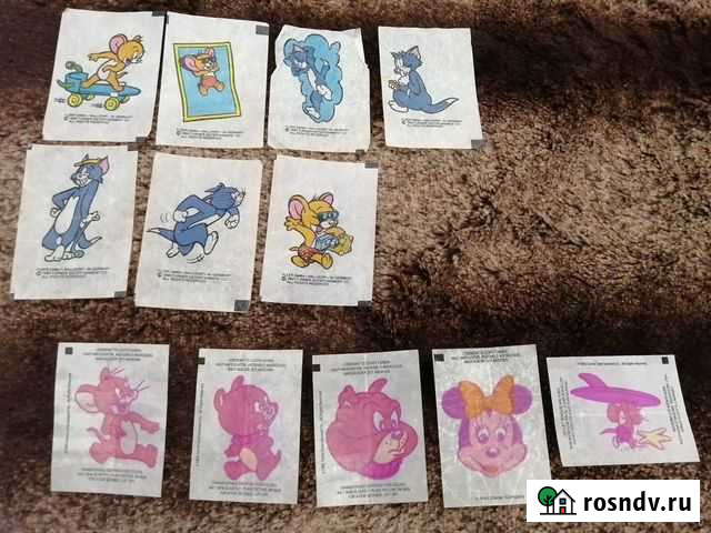 Вкладыши Том и Джери и Микки Рязань - изображение 1