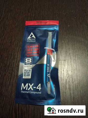 Термопаста Arctic Cooling MX-4 8.5 Вт/мК 4г Королев - изображение 1